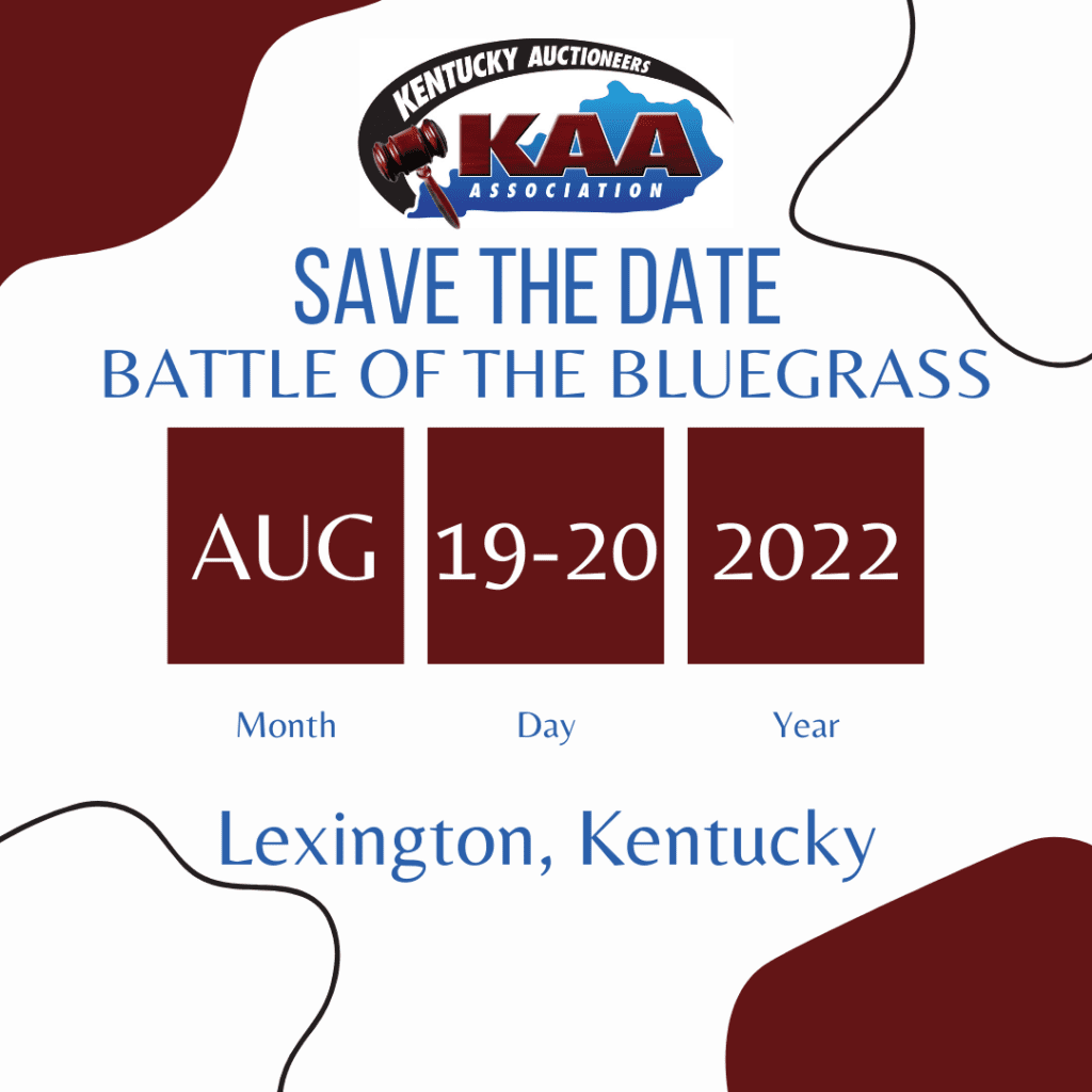 2022 Battle of the Bluegrass – Kentucky Auctioneers Association